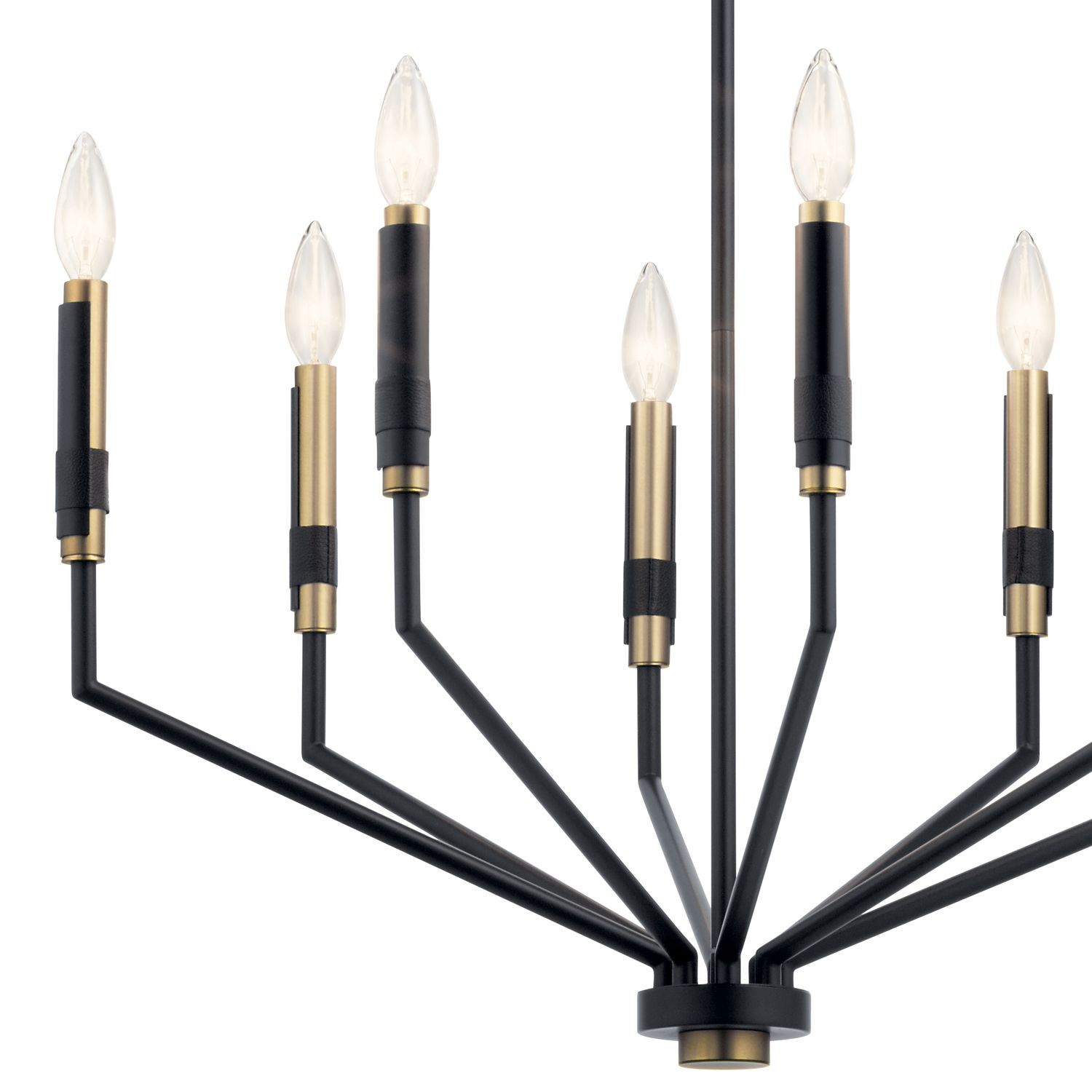 Image 3 Armand Black Contemporary Chandelier more views