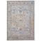 Armant 3905F Gray Gold Blue Medallion Area Rug