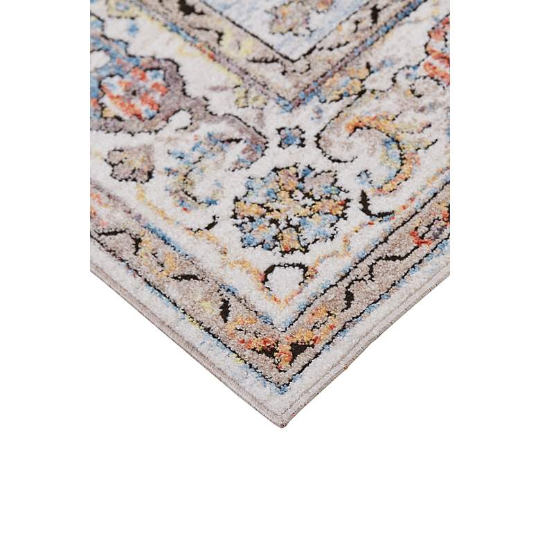 Armant 3905F 5&#39;3&quot;x7&#39;6&quot; Gray Gold Blue Medallion Area Rug more views