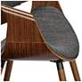 4_Armen Living Butterfly 28" Charcoal Black Mid Century Modern Chair more views