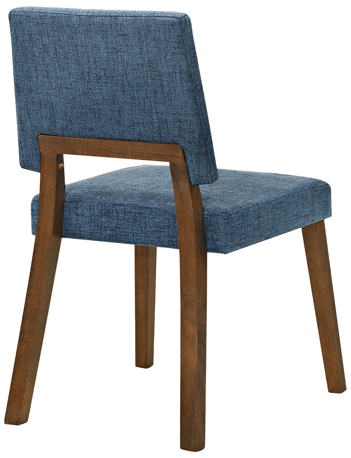 Armen Living Channell 22 1/2" Wide Modern Blue Dining Chairs Set of 2 in scene