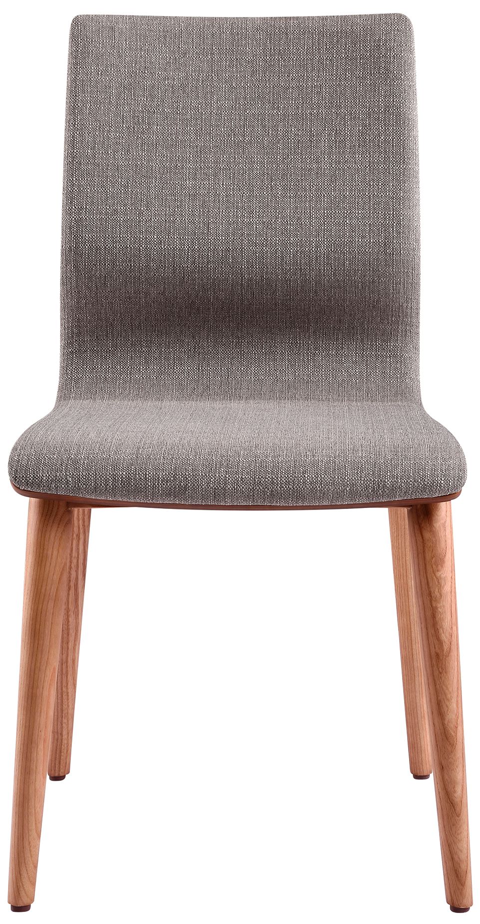 Image 3 Armen Living Robin 18 1/2" Wide Walnut and Gray Dining Chairs Set of 2 more views