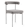 1_Armen Living Shannon 23 1/2" Steel Light Gray Dining Chairs Set of 2