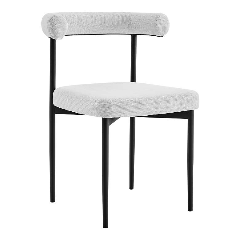 Image 1 Armen Living Shannon 23 1/2" Thundercloud Gray Dining Chairs Set of 2