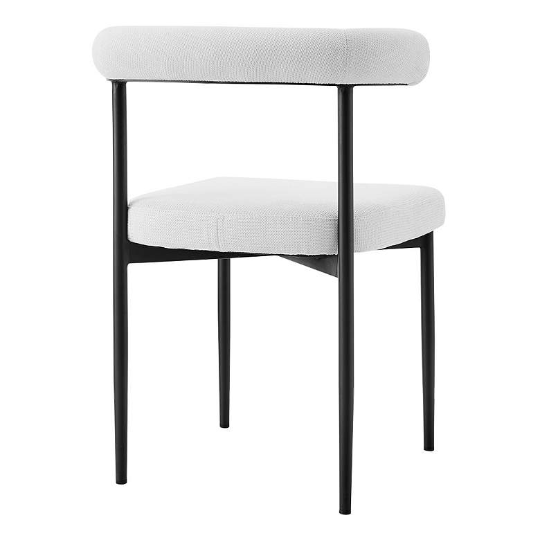 Image 2 Armen Living Shannon 23 1/2" Thundercloud Gray Dining Chairs Set of 2 more views