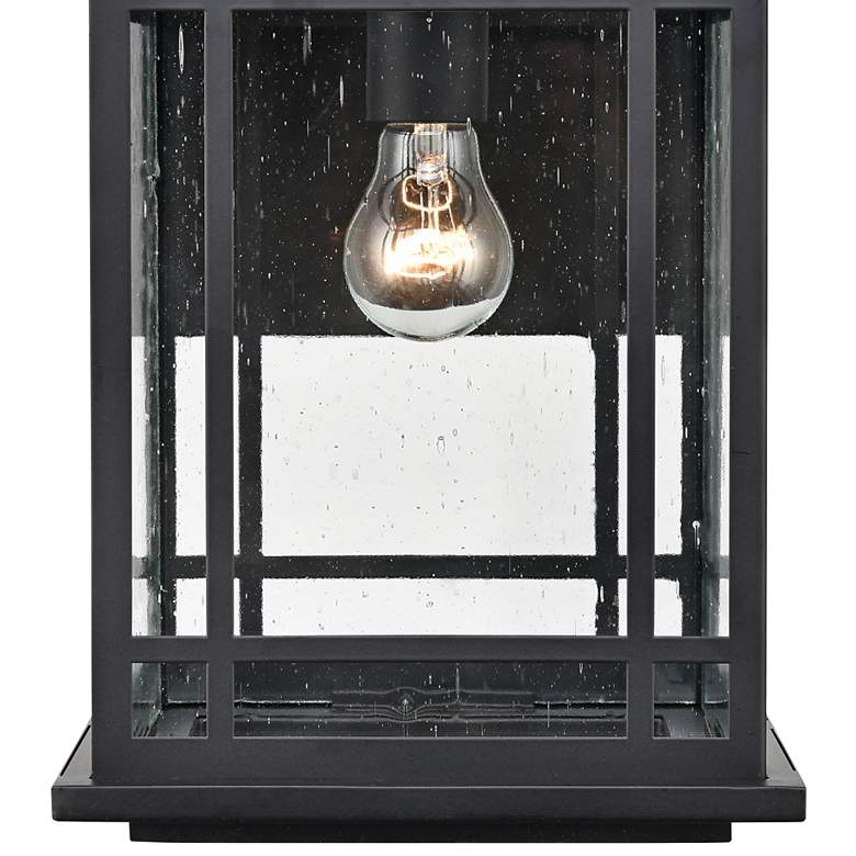 Image 2 Armington 15" High Powder-Coated Black Outdoor Wall Light more views
