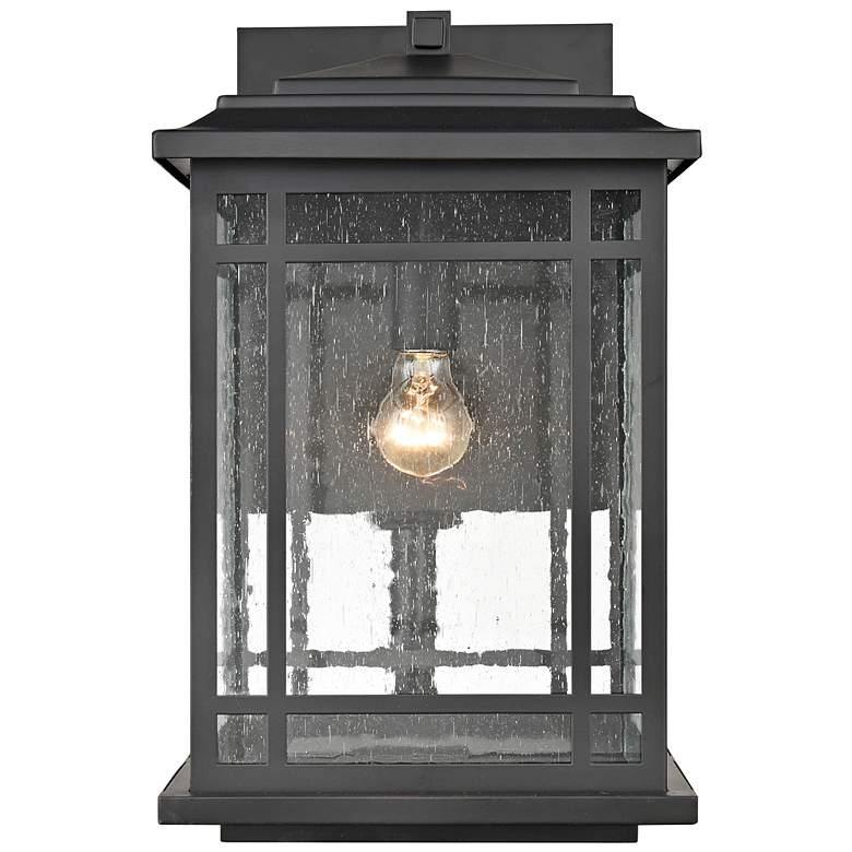 Image 6 Armington 18" High Powder-Coated Black Outdoor Wall Light more views
