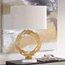 Armitage 31" High Modern Gold Metal Sculpture Table Lamp