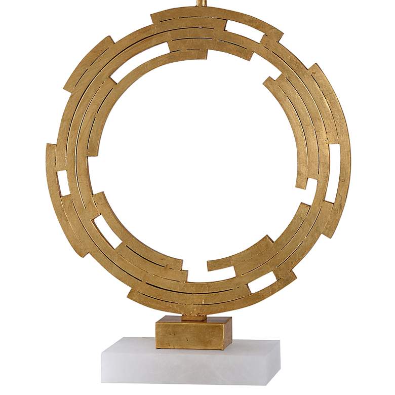 Image 5 Armitage 31" High Modern Gold Metal Sculpture Table Lamp more views