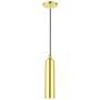 2_Armored 1 Light Satin Brass Pendant