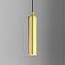 1_Armored 1 Light Satin Brass Pendant