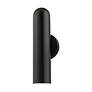 Thumbnail3 of Armored 1 Light Shiny Black ADA Single Sconce more views