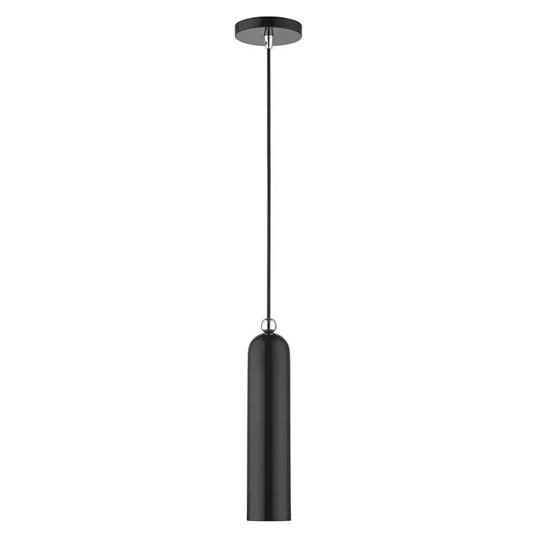 Image 4 Armored 1 Light Shiny Black Pendant more views