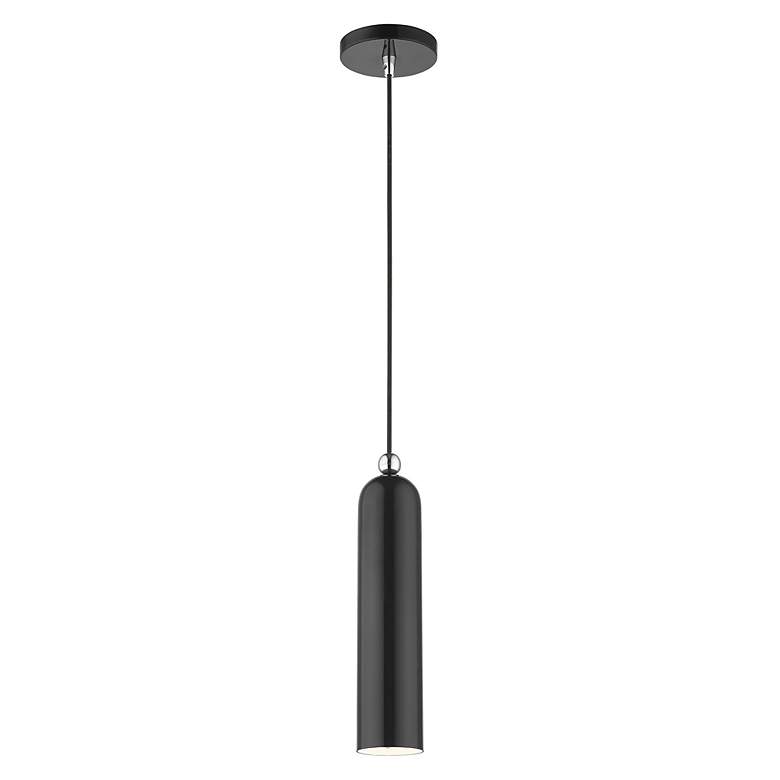 Image 5 Armored 1 Light Shiny Black Pendant more views