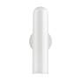 4_Armored 1 Light Shiny White ADA Single Sconce more views