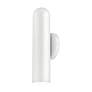 5_Armored 1 Light Shiny White ADA Single Sconce more views