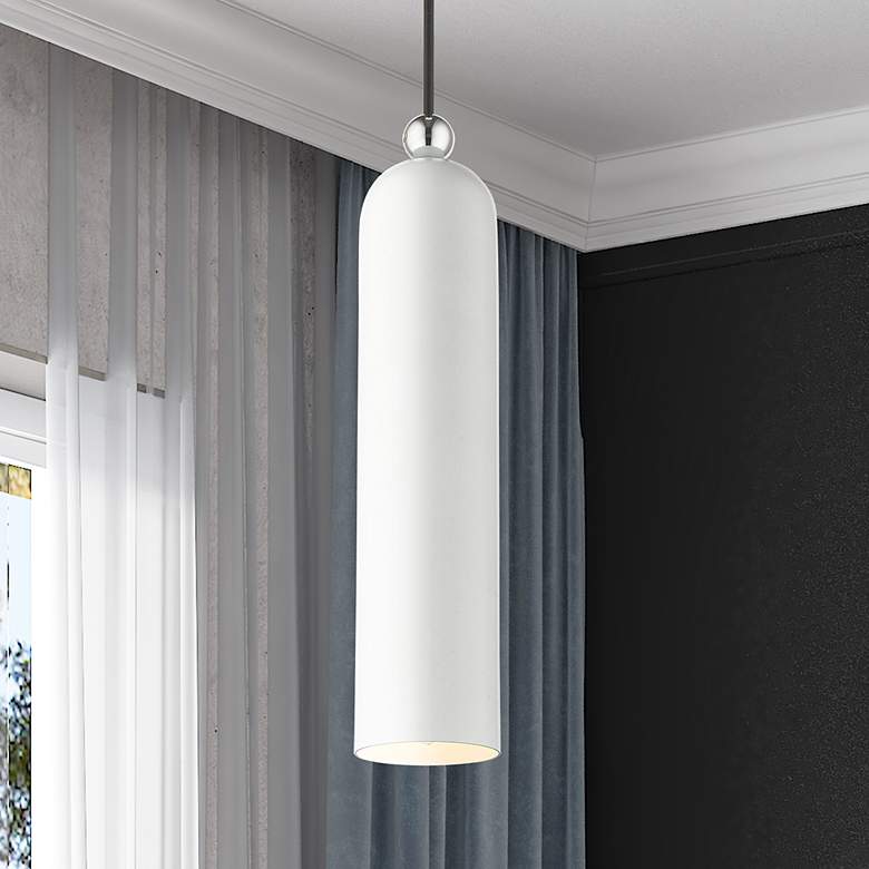 Image 1 Armored 1 Light Shiny White Pendant