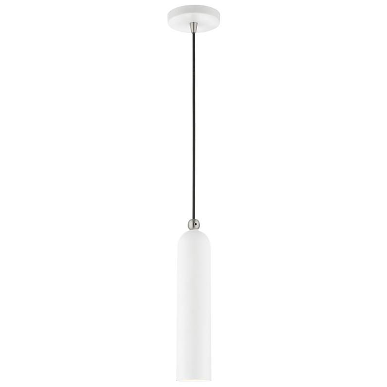 Image 1 Armored 1 Light White Pendant