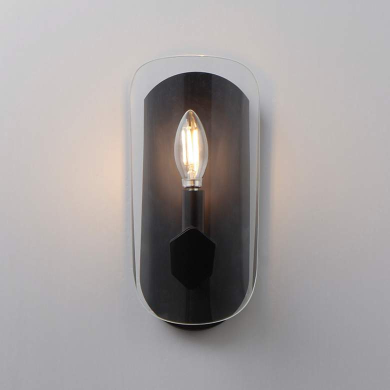 Image 3 Armory 1-Light Wall Sconce Black more views