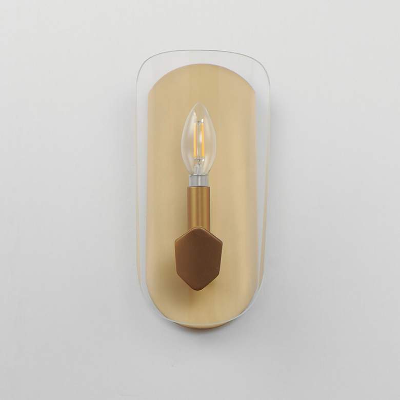 Image 2 Armory 1-Light Wall Sconce Brass more views