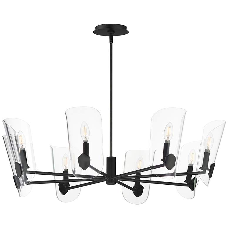 Image 1 Armory 8-Light Chandelier Black