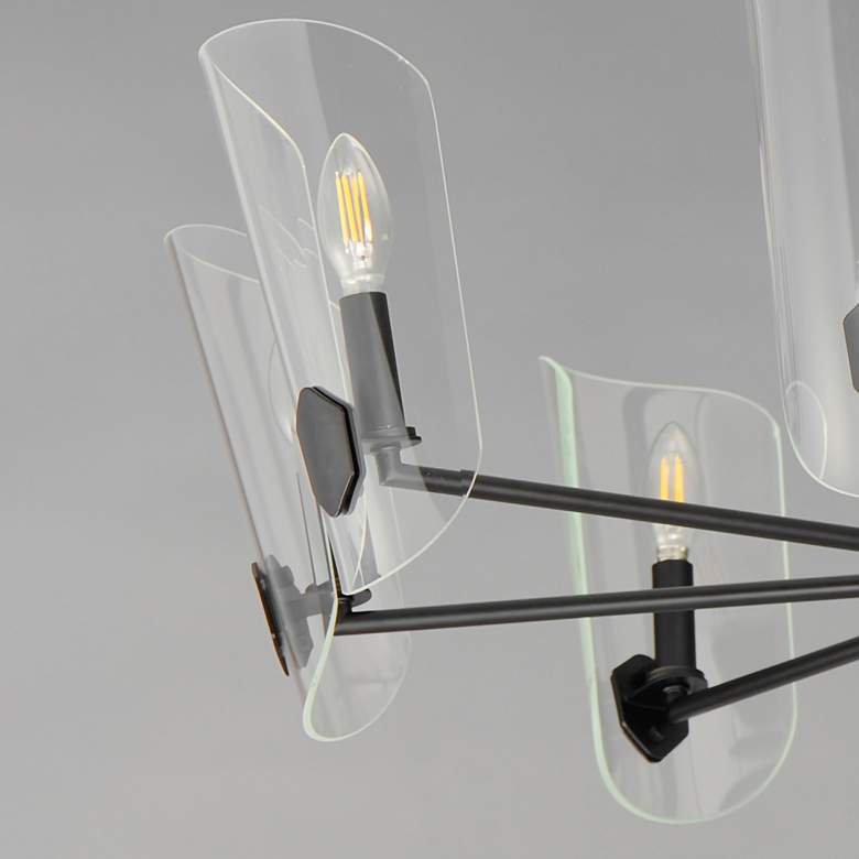 Image 4 Armory 8-Light Chandelier Black more views