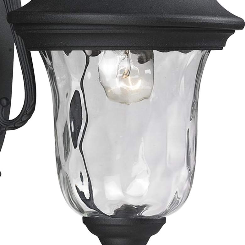 Image 2 Armstrong 15 3/4 inch High Black Downbridge Outdoor Wall Light more views