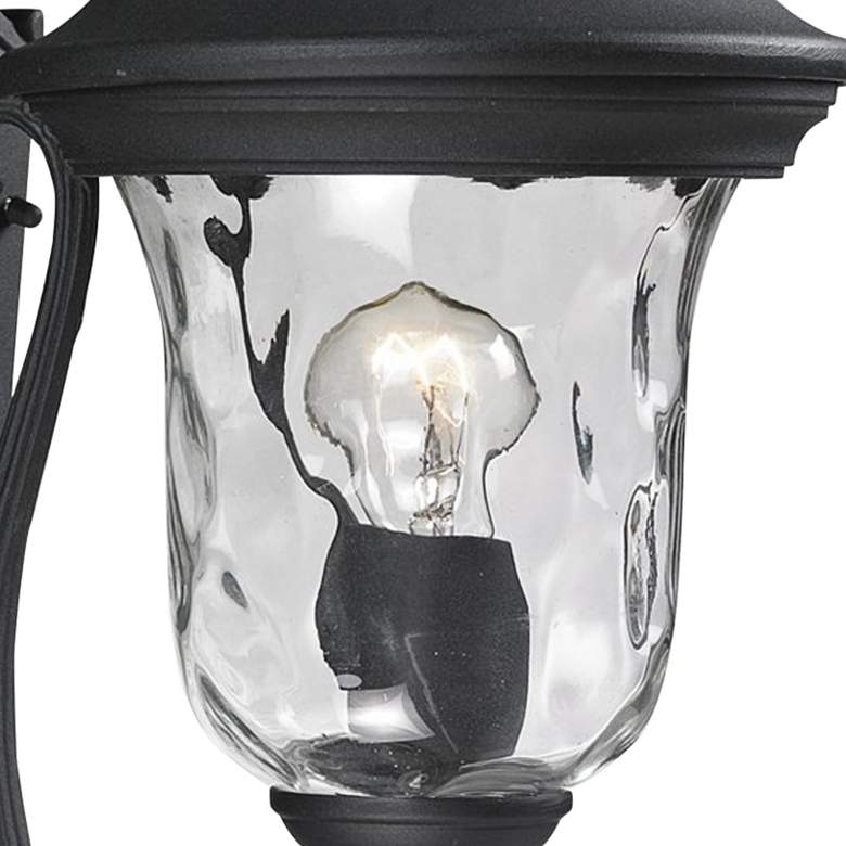 Image 2 Armstrong 15 3/4 inch High Black Upbridge Outdoor Wall Light more views