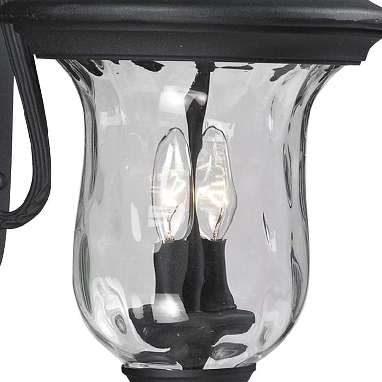 Image 2 Armstrong 19 1/2" High Black Downbridge Outdoor Wall Light more views
