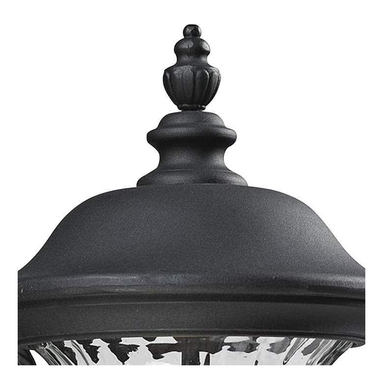 Image 3 Armstrong 19 1/2" High Black Upbridge Outdoor Wall Light more views