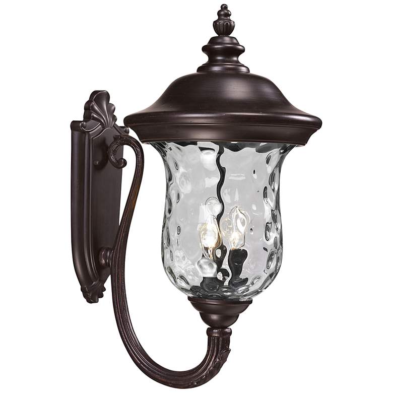 Image 1 Armstrong 24 1/4" High Bronze Upbridge Outdoor Wall Light