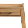 Armstrong 55 1/2" Wide Burnished Oak 2-Drawer Modern Desk in scene