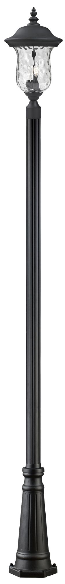 Armstrong by Z-Lite Black 114.25 inch Outdoor Post Light