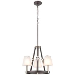 Armstrong Grove 18&quot; Wide 3-Light Chandelier - Espresso