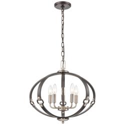 Armstrong Grove 20&quot; Wide 5-Light Chandelier - Espresso