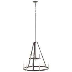 Armstrong Grove 25&quot; Wide 9-Light Chandelier - Espresso