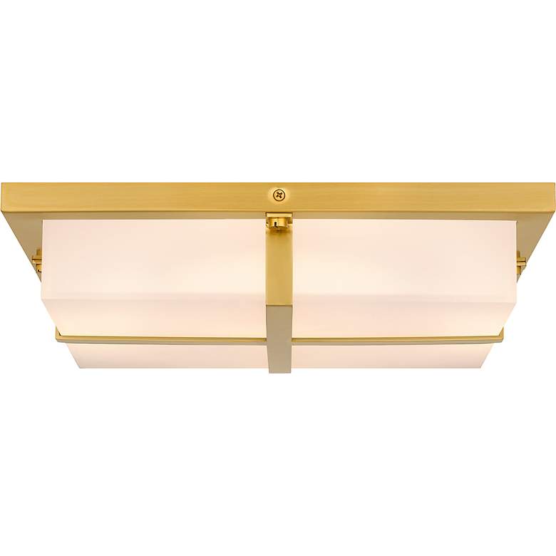 Image 4 Armstrong Integrated LED Brushed Gold Flush Mount more views