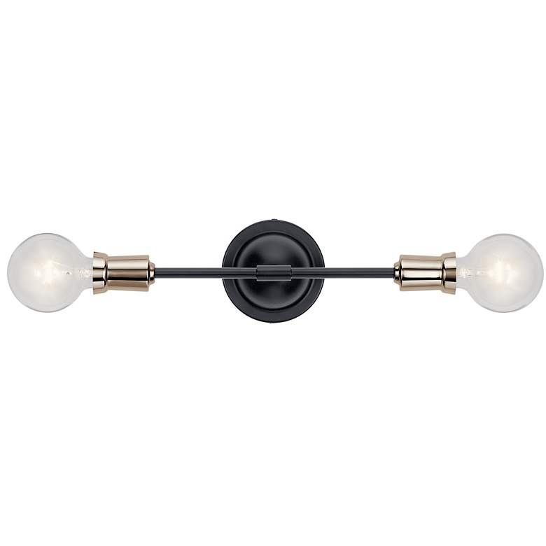 Image 3 Armstrong Sconce 2 Light in Black more views