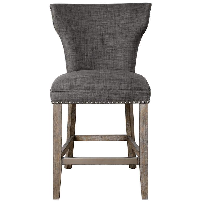 Image 1 Arnaud Charcoal Gray Counter Stool