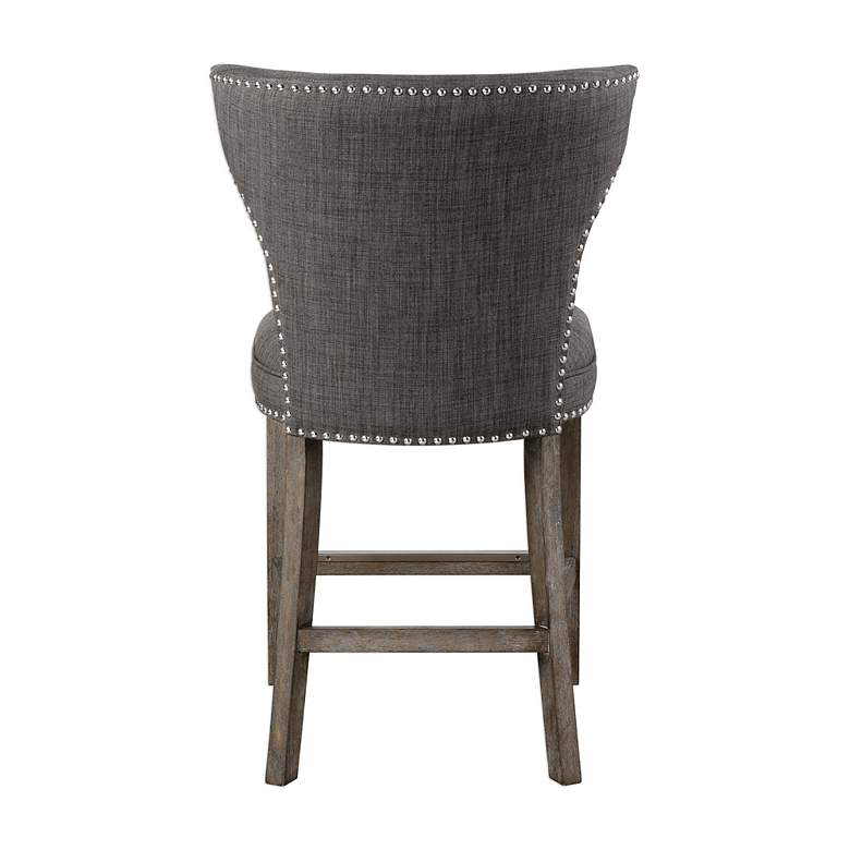 Image 5 Arnaud Charcoal Gray Counter Stool more views