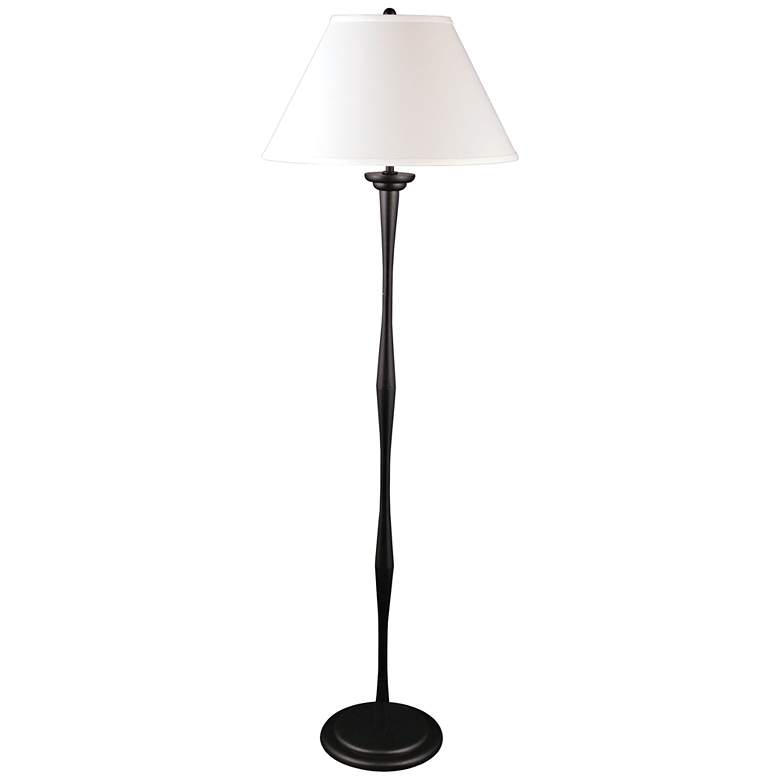 Image 1 Arness Matte Black Aluminum Floor Lamp