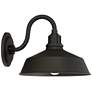 6_Arnett 10 1/2" Textured Black Barn Light Sconces Set of 2 more views