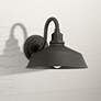 7_Arnett 10 1/2" Textured Black Barn Light Sconces Set of 2 more views