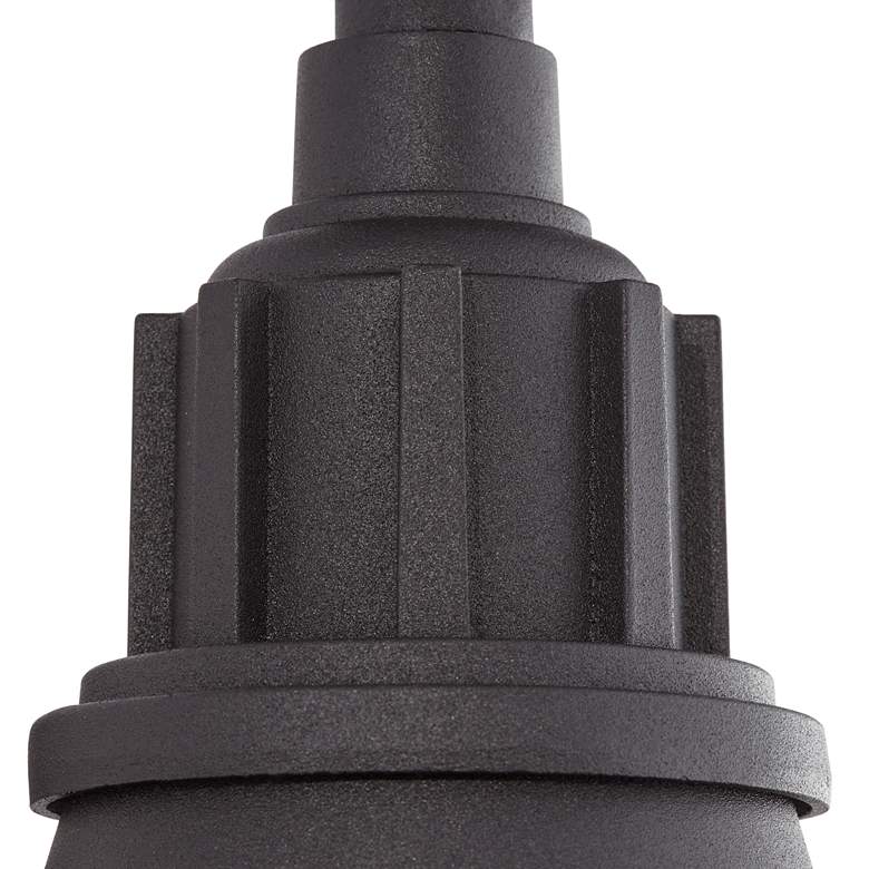 Image 4 Arnett 10 1/2" Textured Black Outdoor Wall Light Set of 2 more views