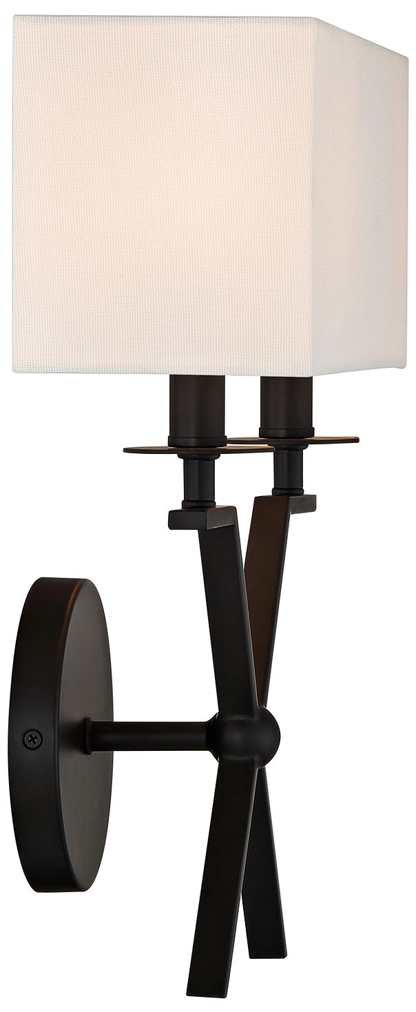 Image 5 Arondale 2-Light Wall Sconce in Matte Black more views
