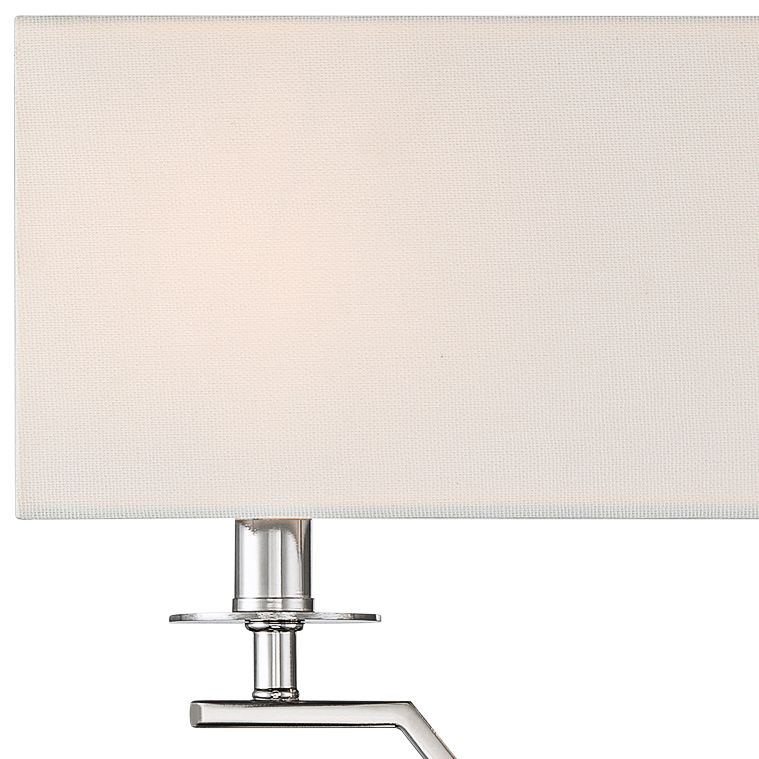 Image 2 Arondale 2-Light Wall Sconce in Polished Nickel more views