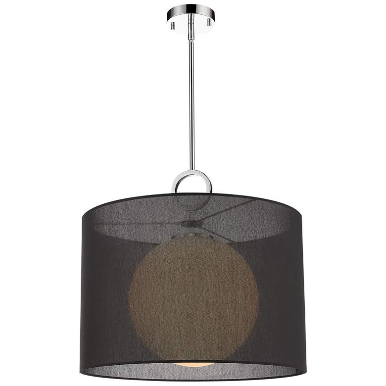 Image 1 Arosia by Z-Lite Chrome 1 Light Pendant