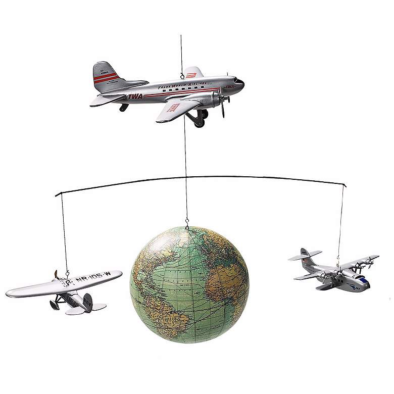Image 1 Around the World Authentic Vintage Airplane Models Mobile