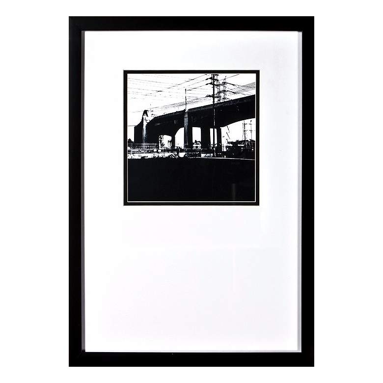 Image 1 Around Town I Print Under Glass 22 inch High Wall Art