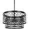 Arramore 24" Wide LED Dark Zinc Outdoor Hanging Light